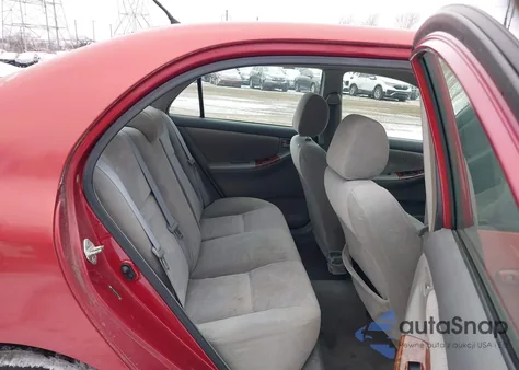 2005 Toyota Corolla Le из США, поврежденный, VIN 2T1BR32E75C550060